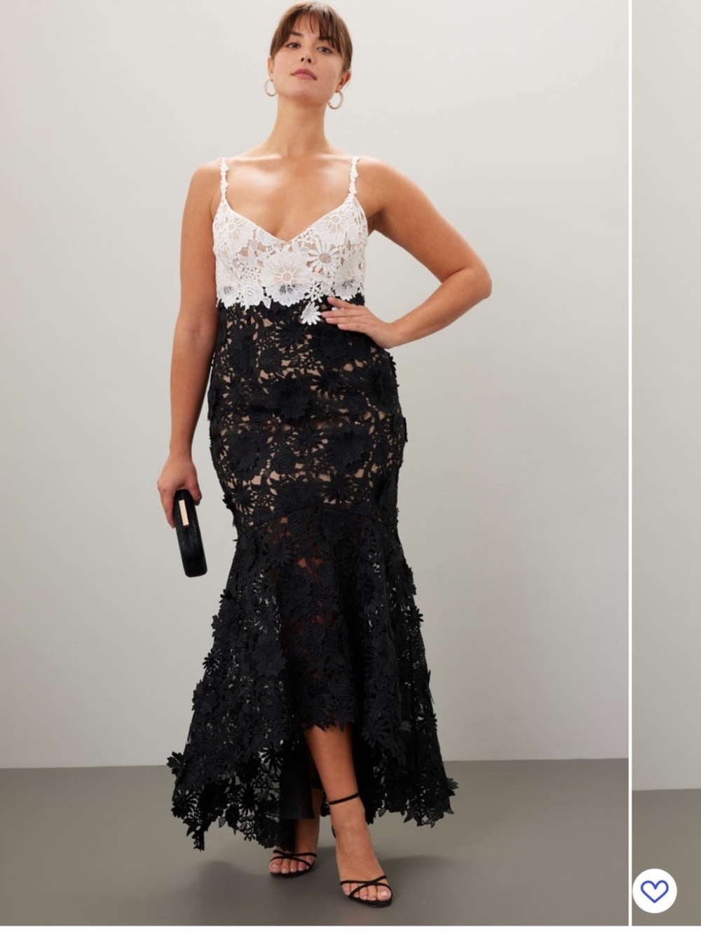 Marchesa Notte Dahlia
3D Guipure Lace V-Neck Gown Sz 14
